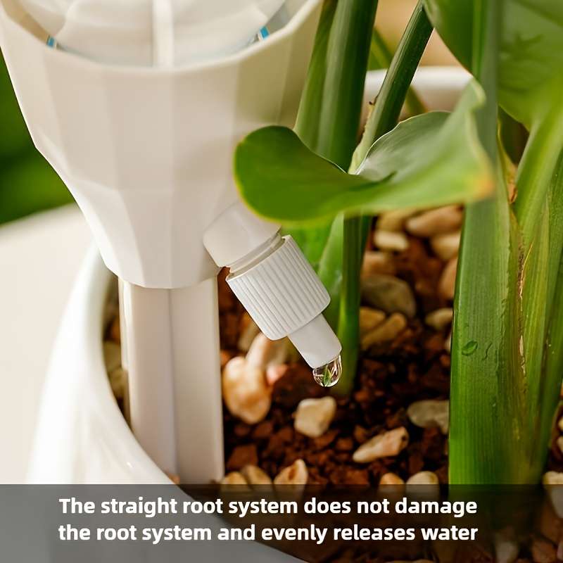 Advanced Automatic Selfwatering Planter With Drip Enhanced Security Daily Life