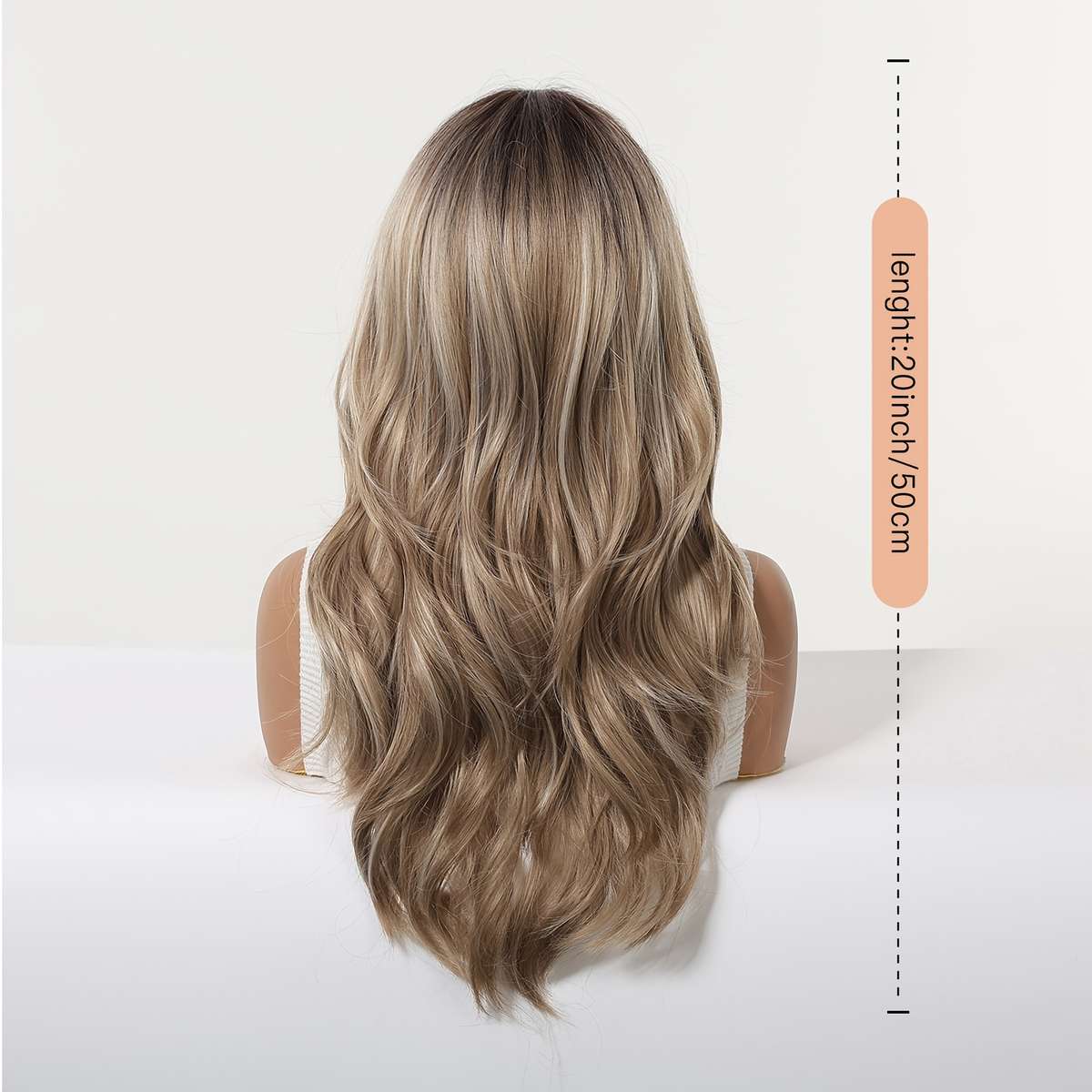 Women S Wigs Dyeing Hair Length50.8Cm