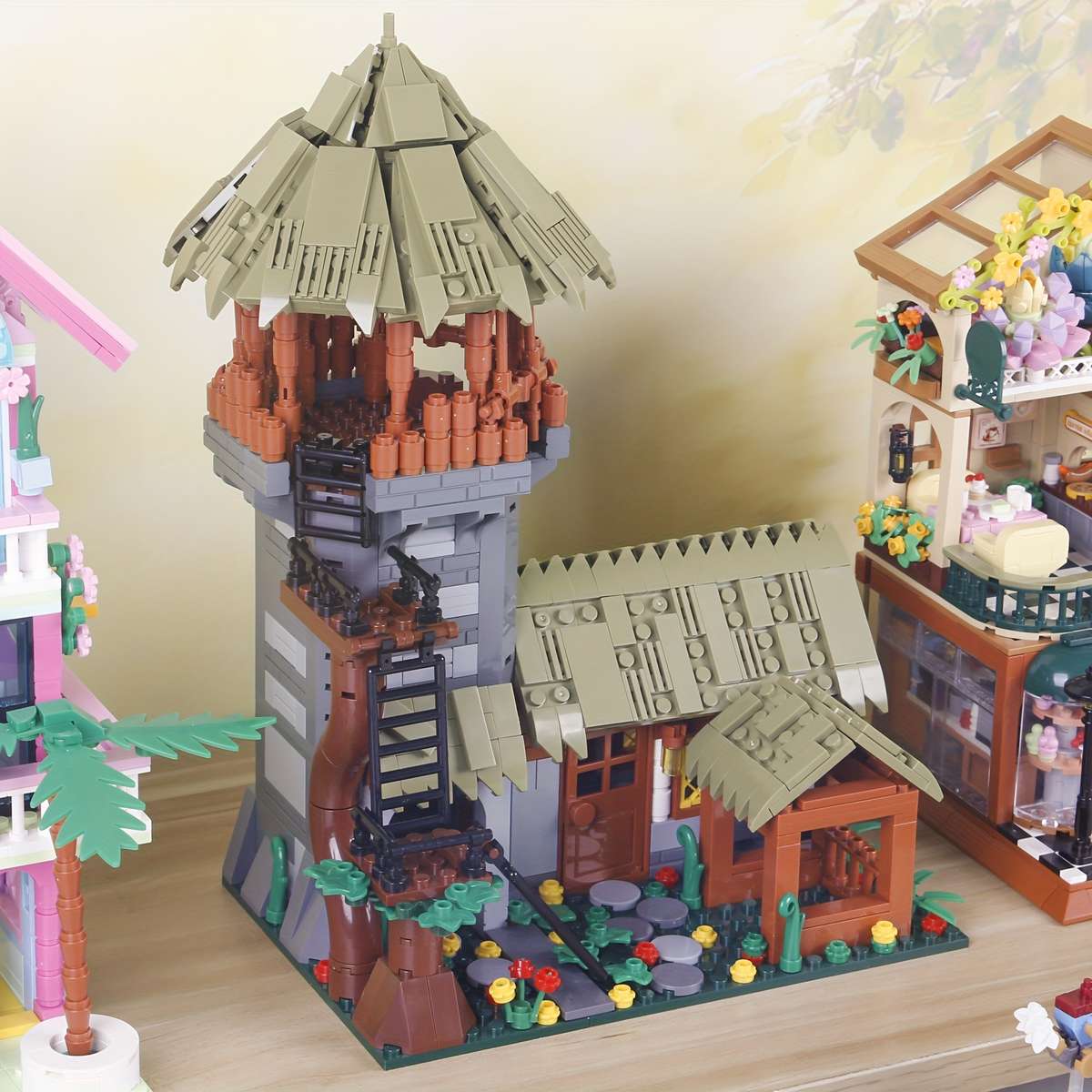 Building Toy Architectural Model Toy Set Style House