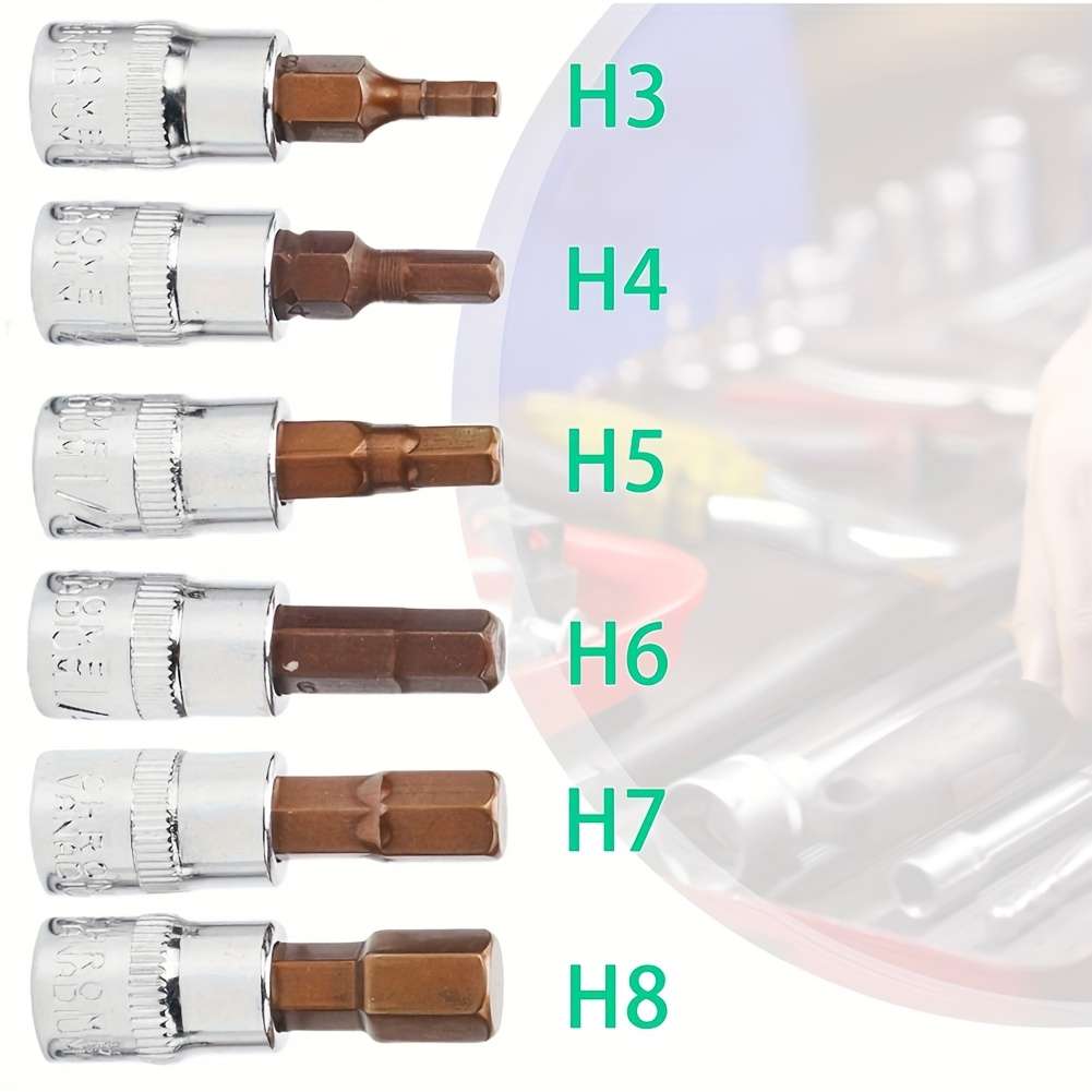 Screwdriver Bit Tool Set Quantity 6Pcs