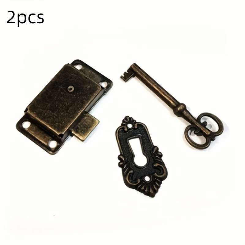Lock Color Red Bronze 2Pcs