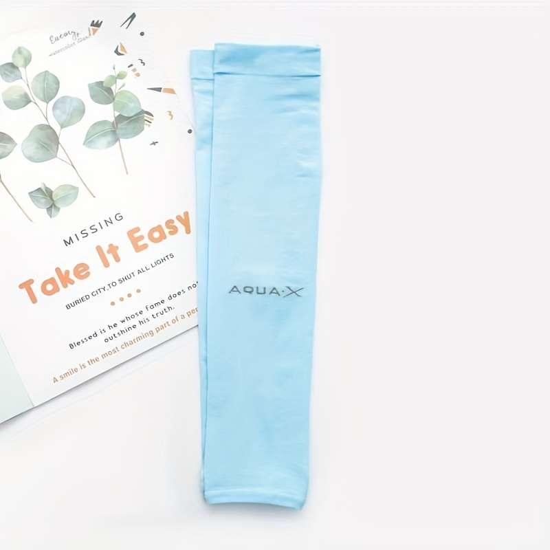 Sunscreen Sleeves Color 2Pairblack White Quantity 1 Pair