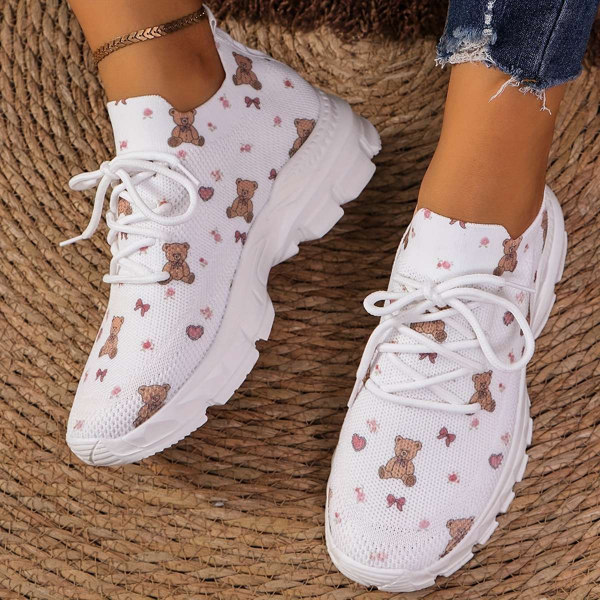 Women S Sneakers Color Multicolor Sizeuk 8