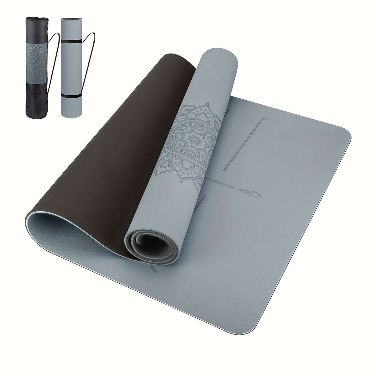 Yoga Mat Matcha Green Size 180*57*0.6Cm