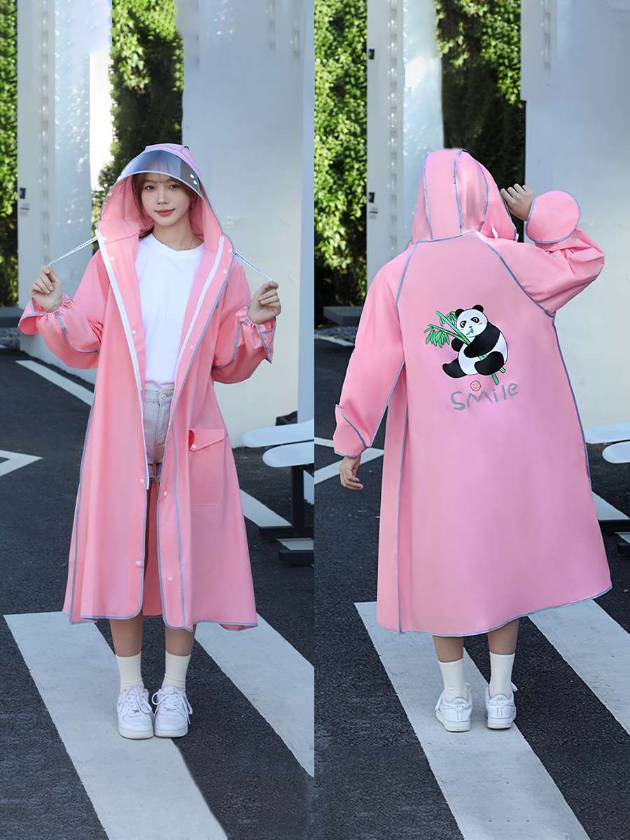 Raincoat Sky Blue Size Asian L