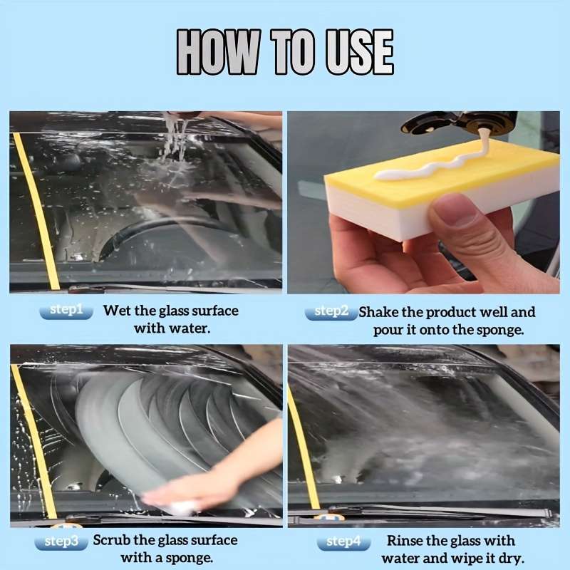 Car Glass Cleaning Quantity 2Bottles