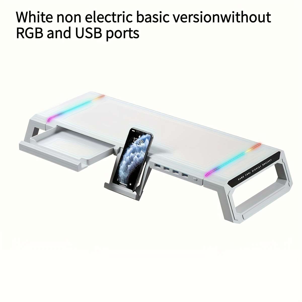 Computer Stand  Color White Model Regular