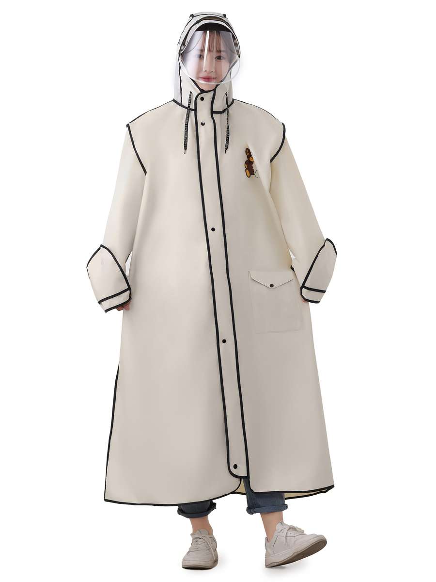 Raincoat Beige Size L