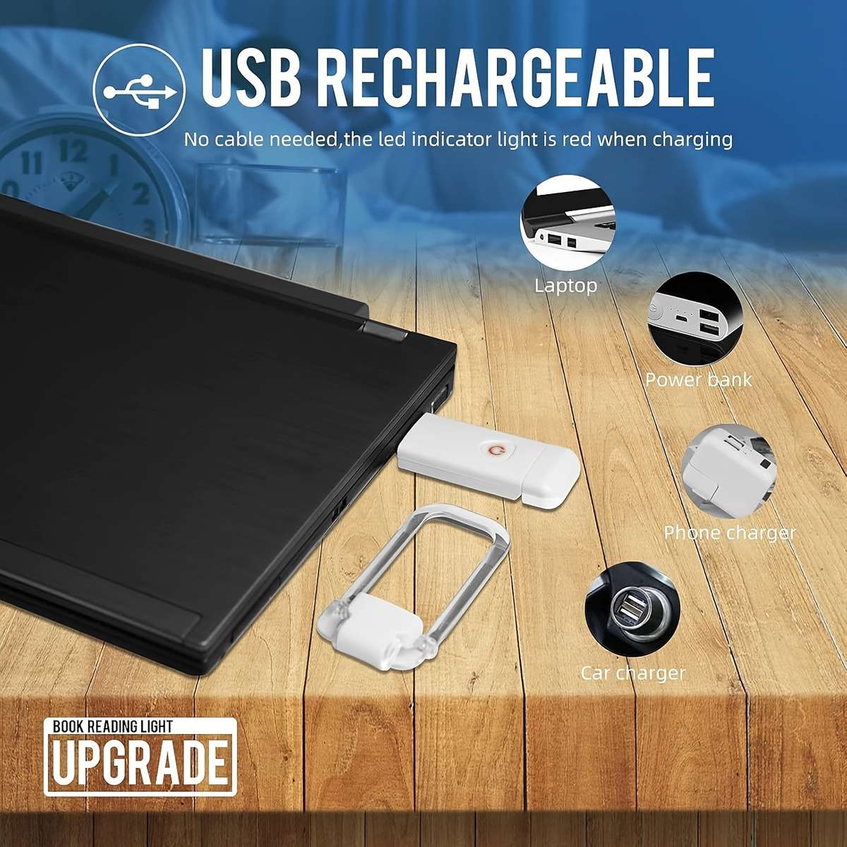 Portable Lamp Color White Shell