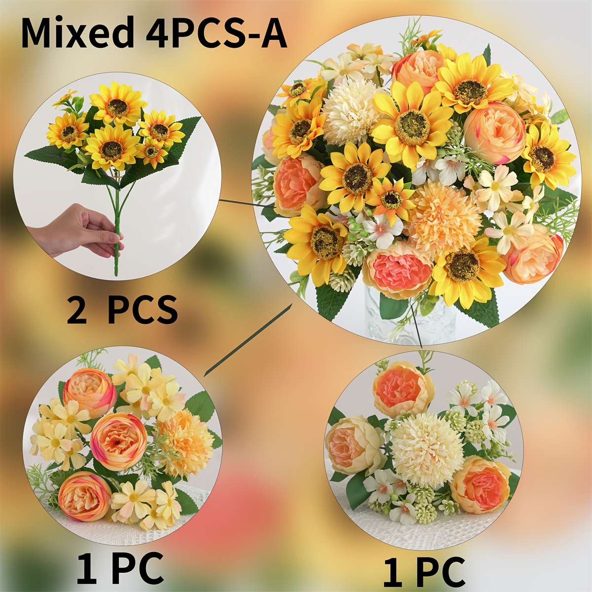 Wedding Supplies Color Mixed 4Pcs D Quantity 4Pcs