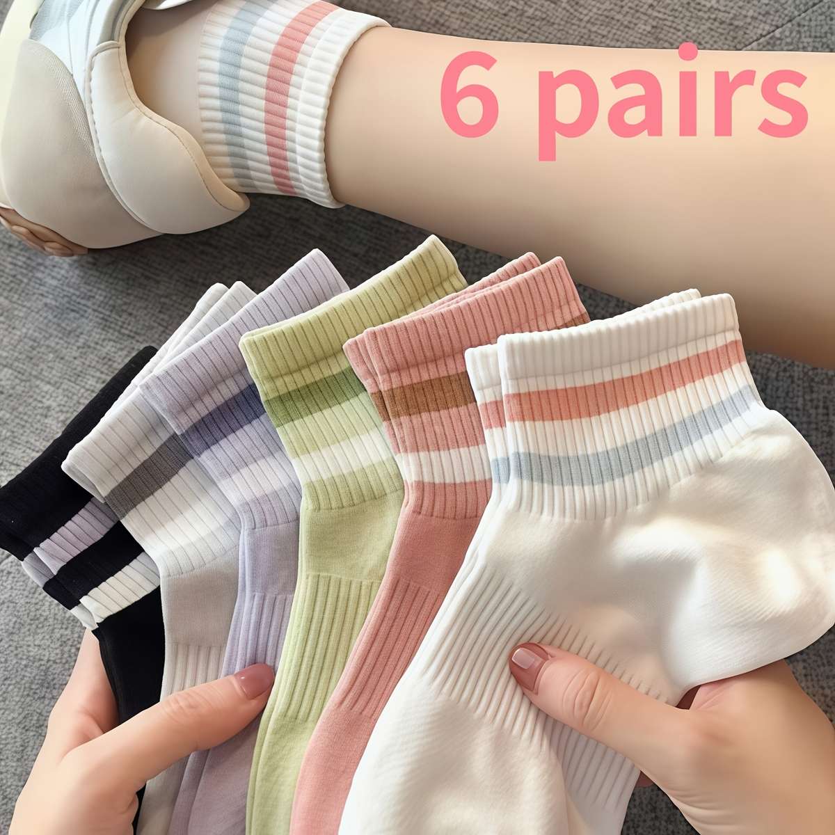 Women S Socks Color Mixed Colors Size Asian Onesize