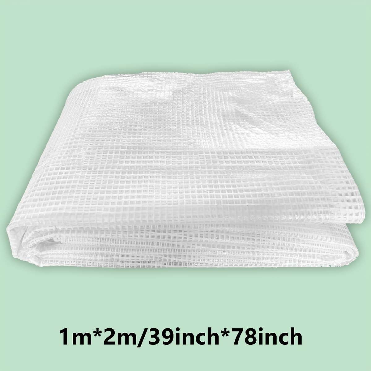 Transparent Rainproof Fabric Color White Size1M*2M
