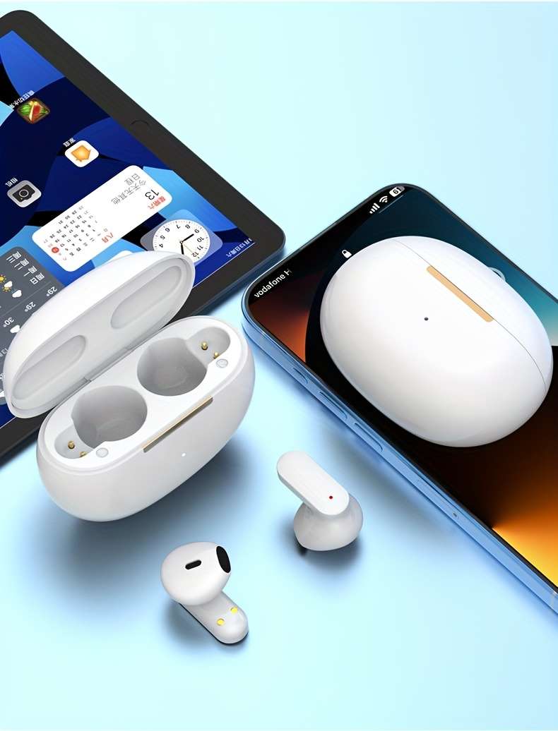 Rechargeable Wireless Earbuds Headphones Headset