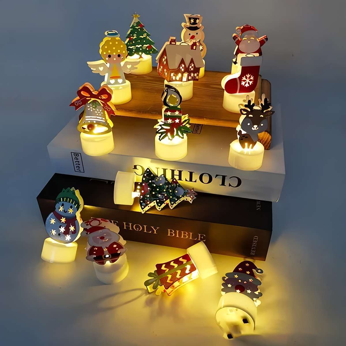Christmas Lights Random 6 Pcs