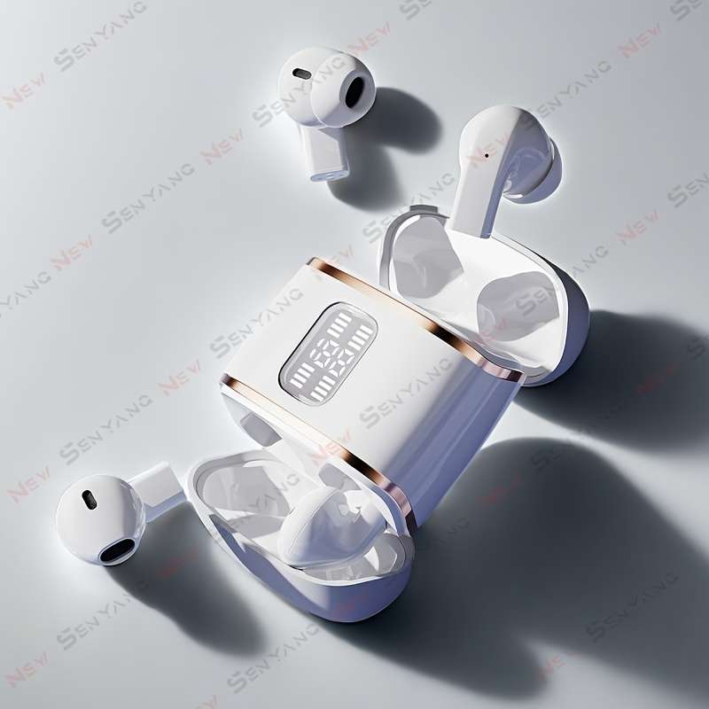 Rechargeable Wireless Earbuds Headphones Headset
