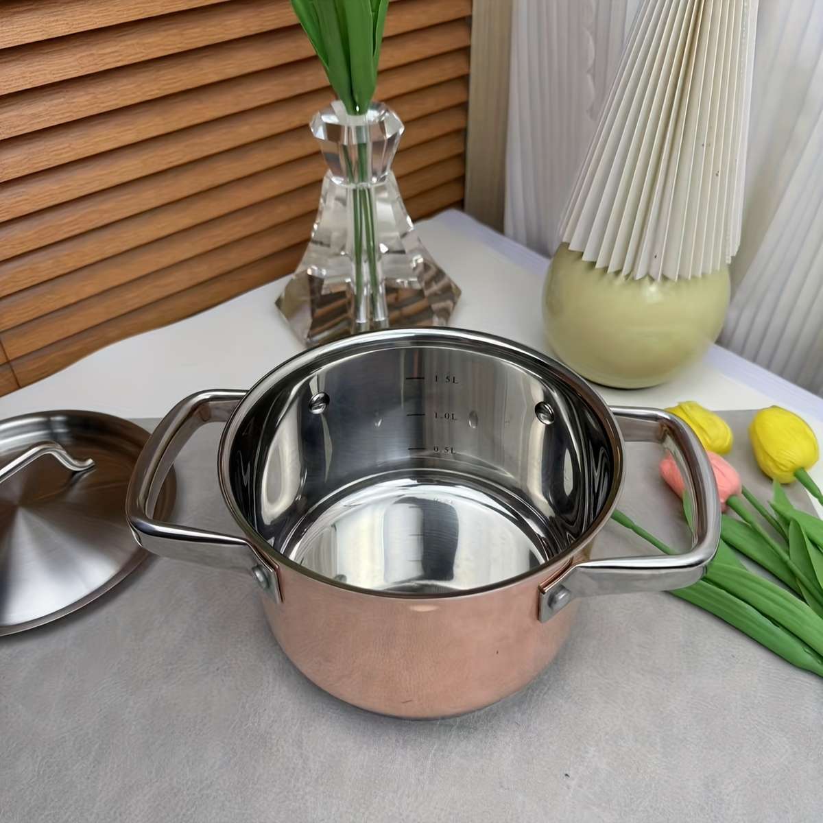 Premium Stainless Steel Copper Clad Pot With