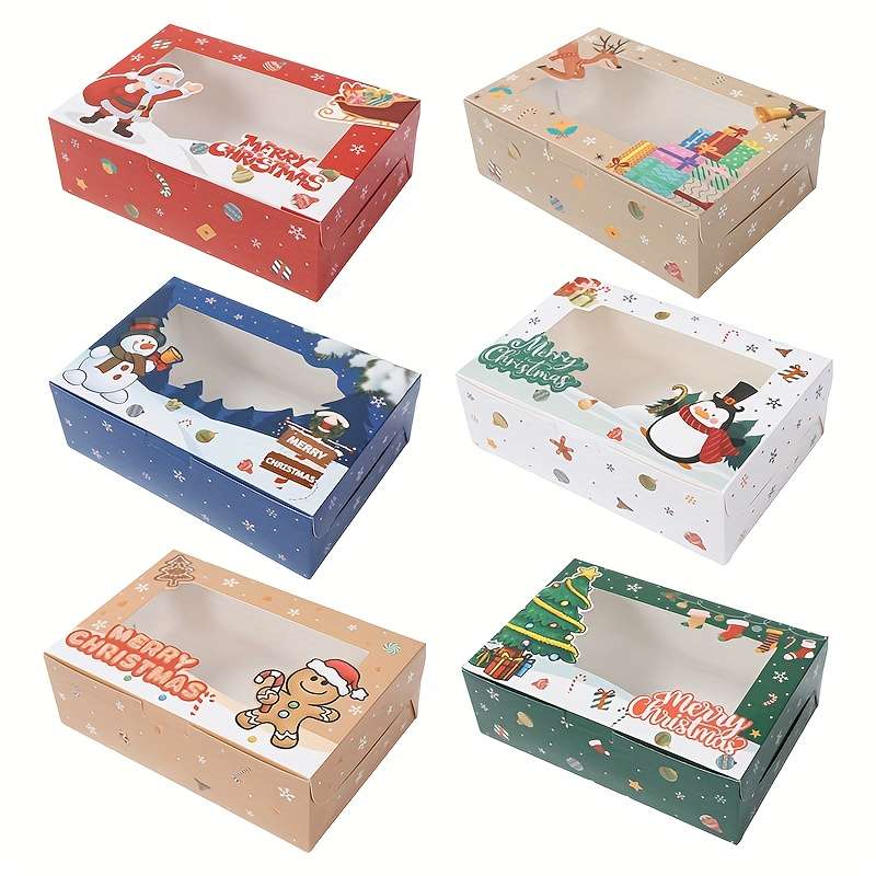 Christmas Gift Boxes Quantity 6Pcs