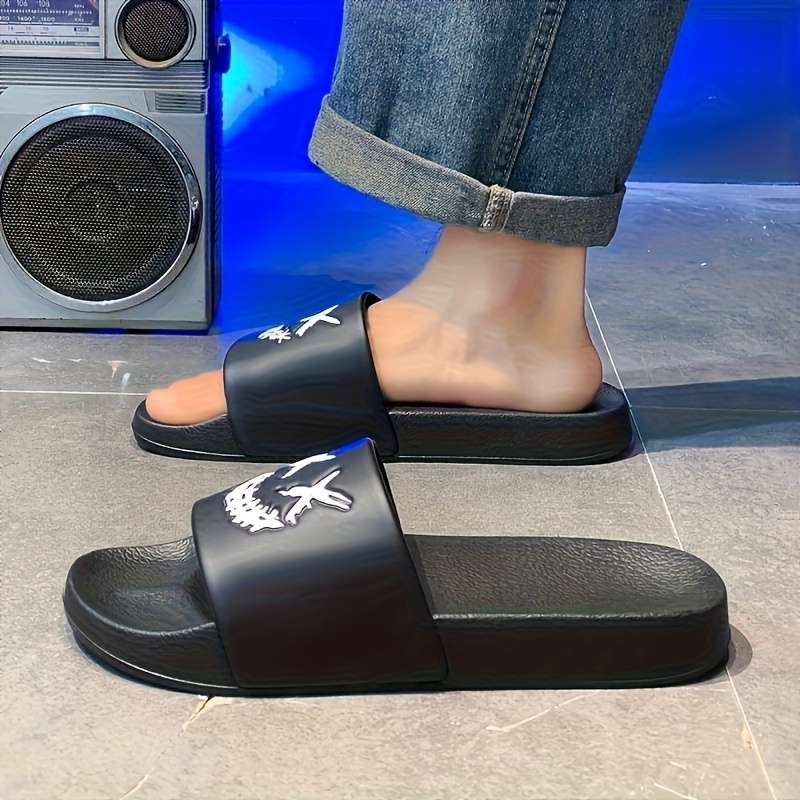 Men Slippers Summer Style White Size Uk 7