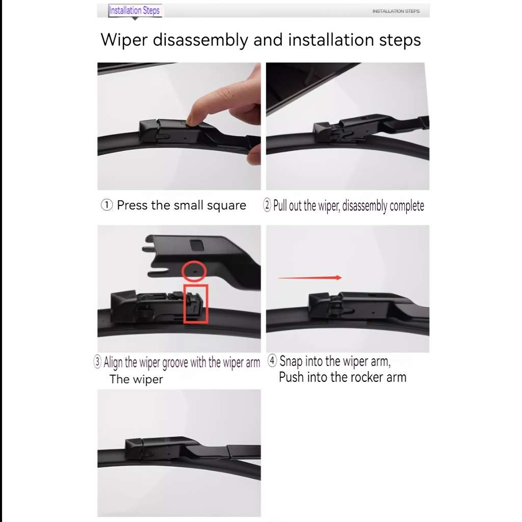 Windshield Wipers Model Rhd 66.04Cm 40.64Cm 35.56Cm B7Pe