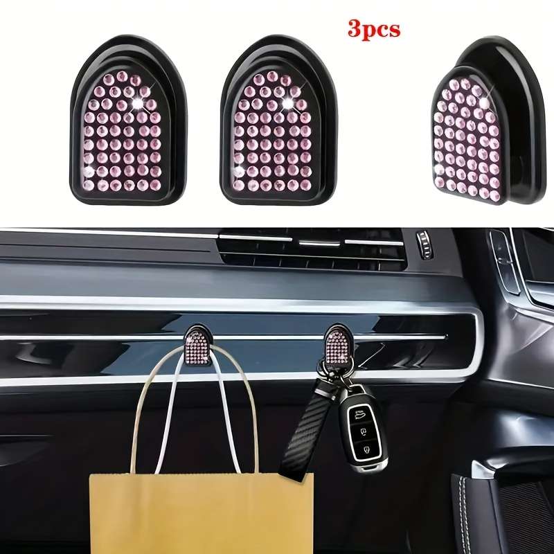 Car Interior Decor 3Pcscolor White