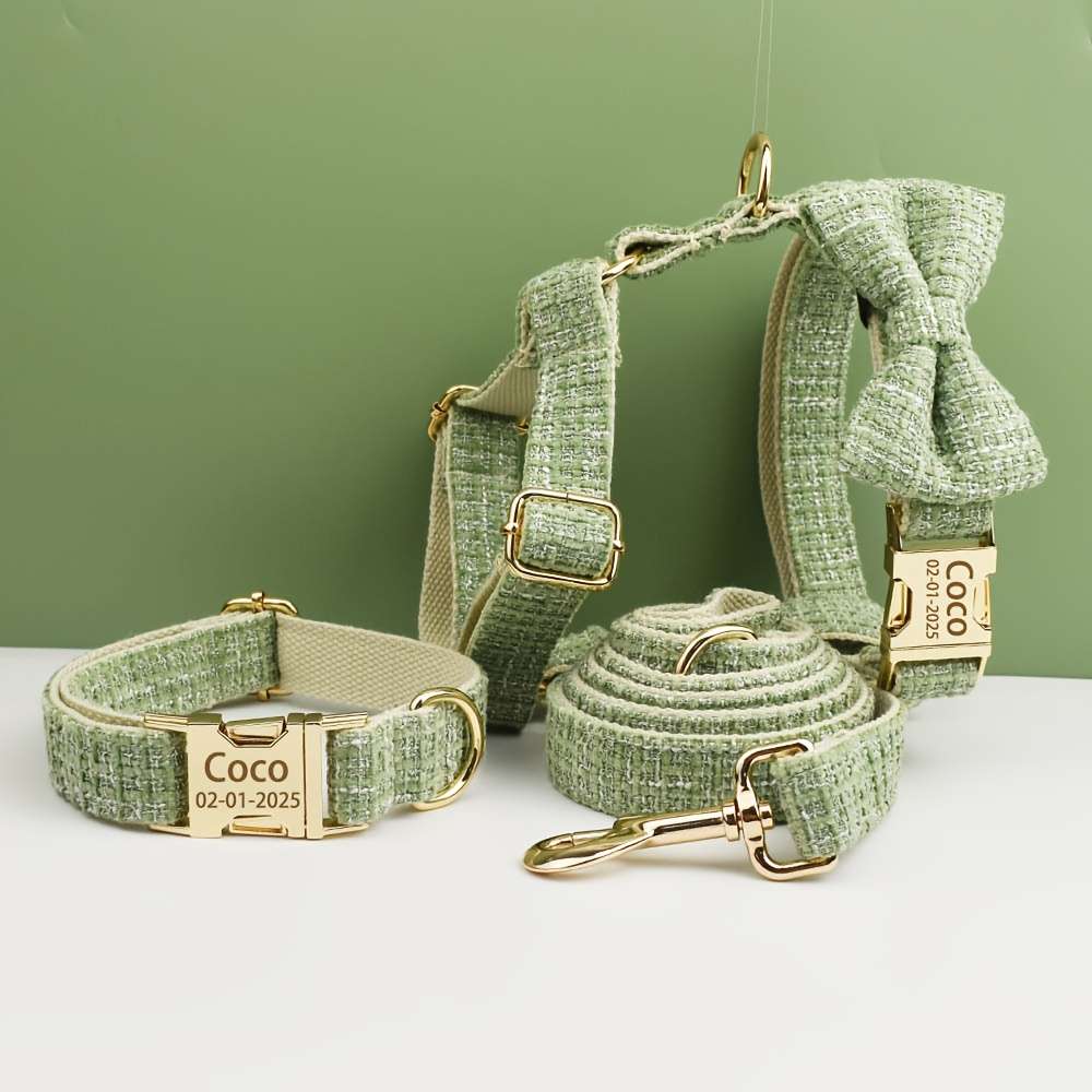 Dog Leash Color White 2Pcs Size M