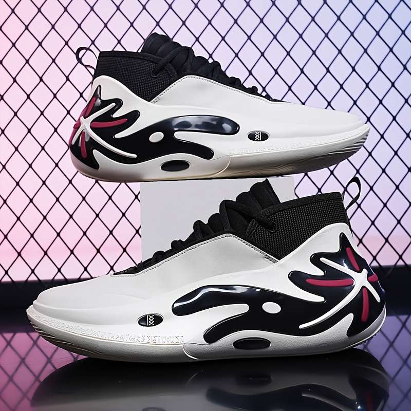 Basketball Shoes Color Black And White Sizeuk 5