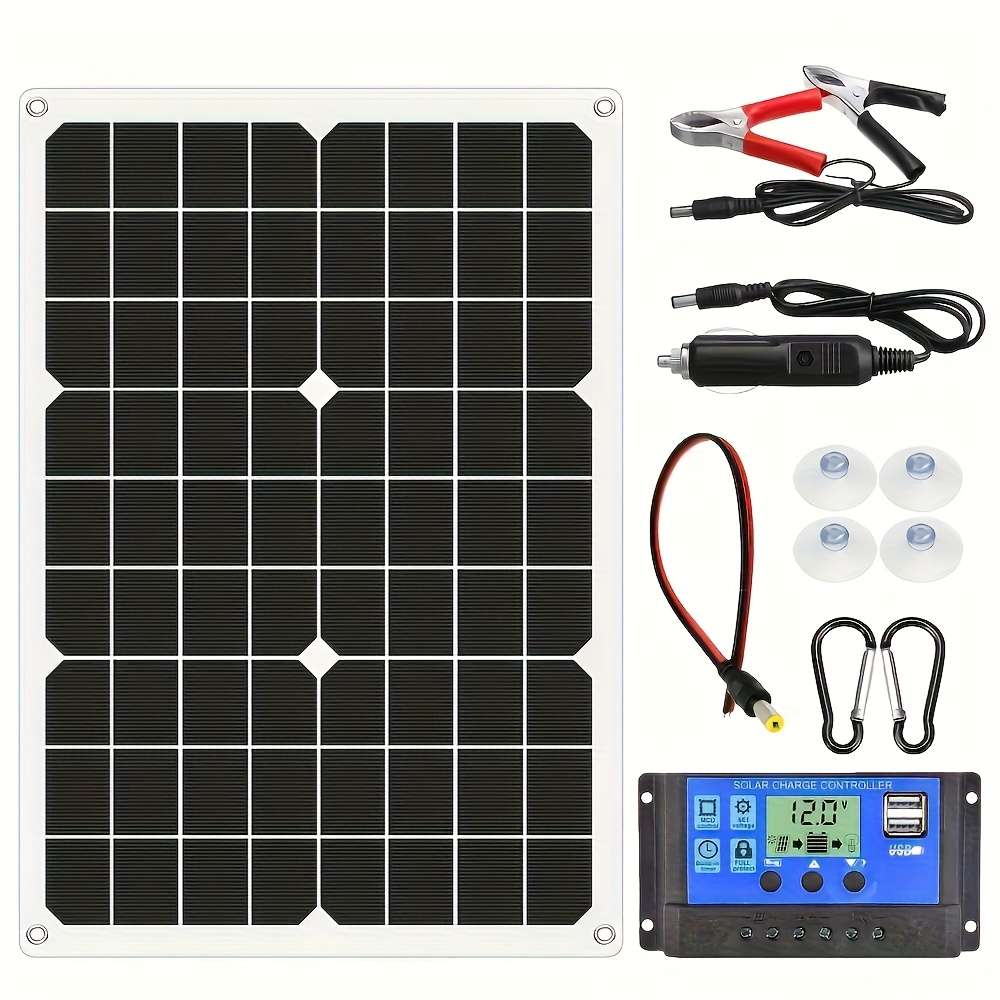 Solar Panel Style With 100A Controller Quantity 2Pcs