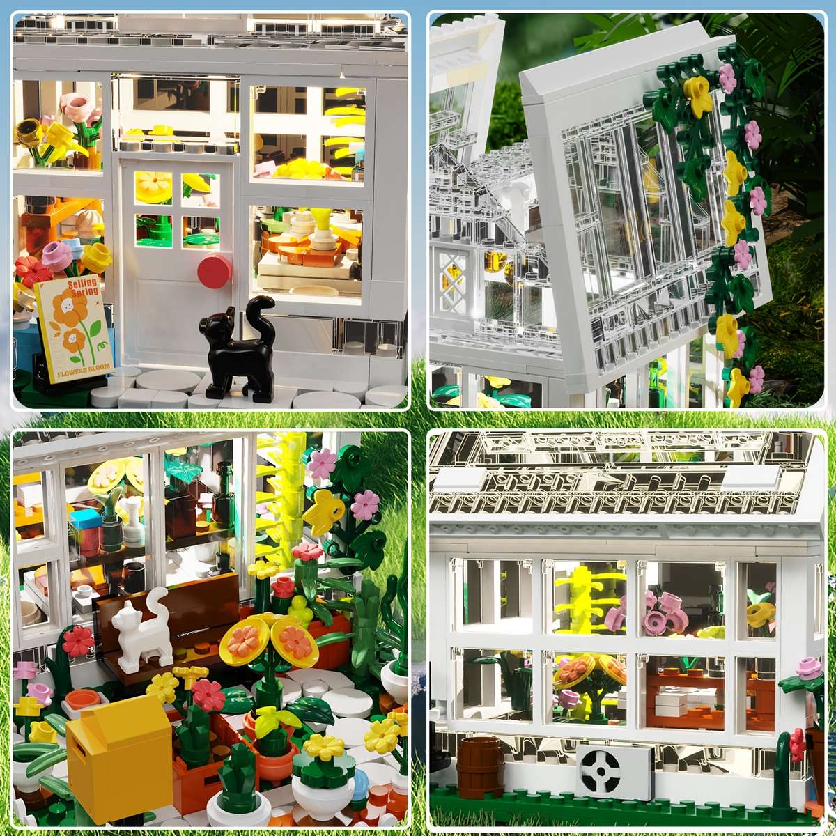 3D Building Model Puzzle Set Model 758Pcs