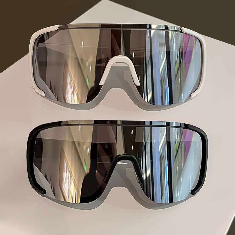 Cycling Glasses Color Black Frame White Mercury  Black Frame White Mercury