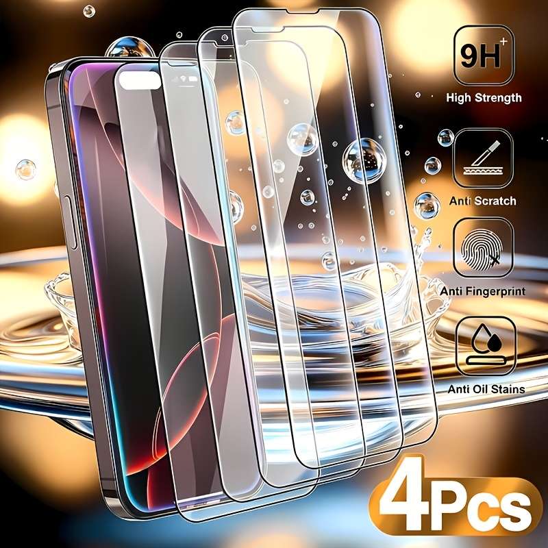 Screen Protector Color 4 Piecestransparent Compatible Model Iphone 11 Pro