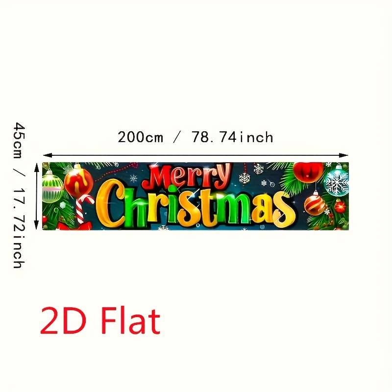 Christmas Decorations Size 0.5Mx3M