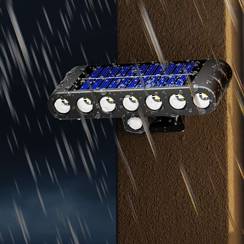 Solar Emergency Lights Model Solar Spotlight Cool White Light With 7 Led Beads Quantity
