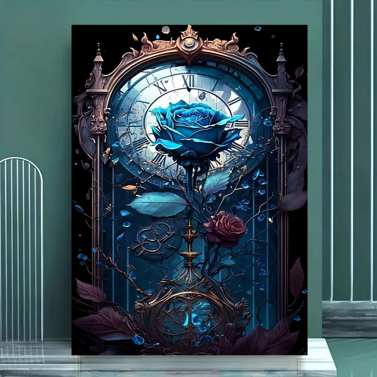 1000pcs Jigsaw Puzzle for Adults Premium Thick Paper Seamless Fit Portable Rectan