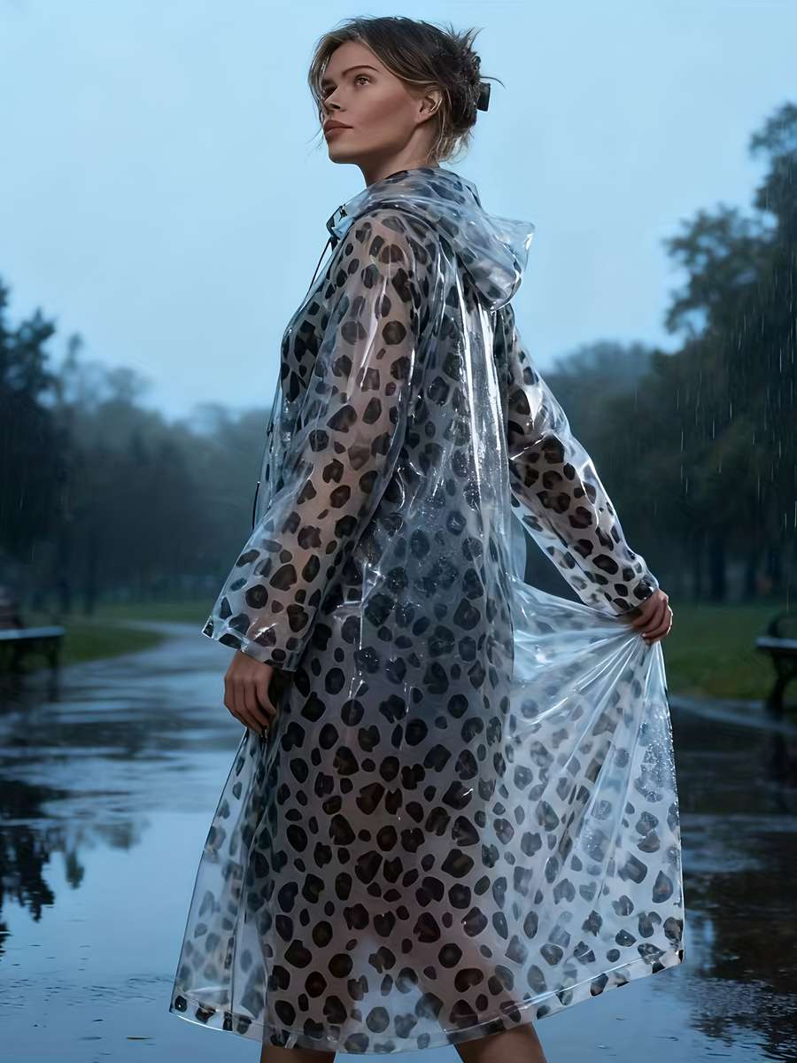 Raincoat Dark Brown Size Asian Onesize