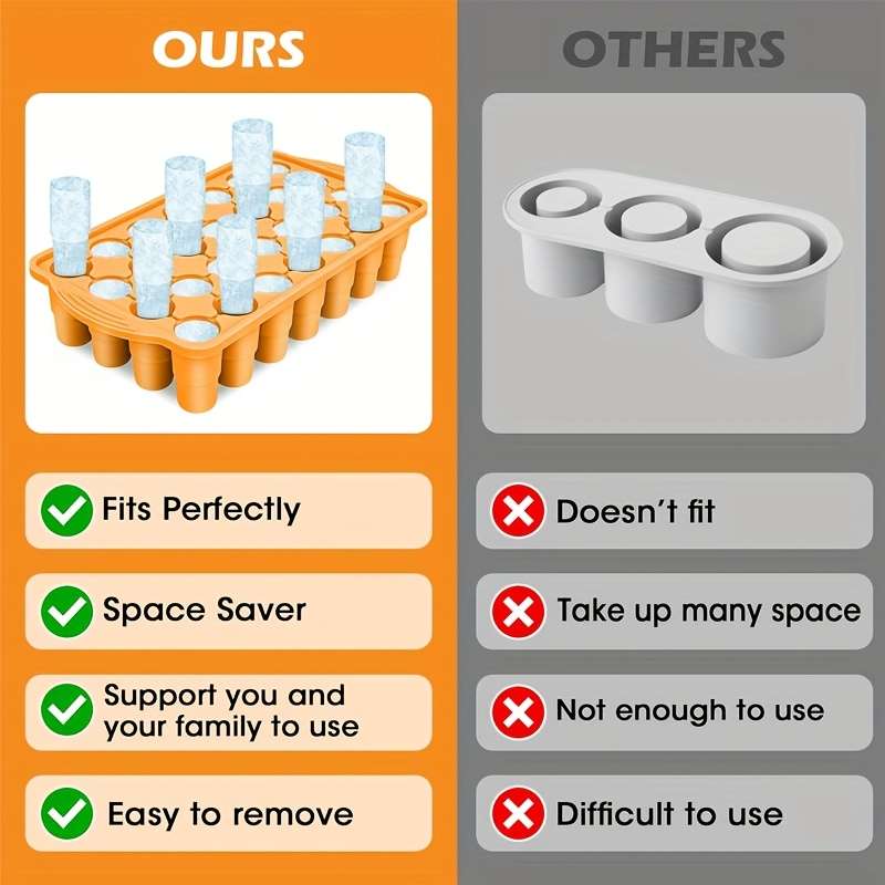 Ice Molds Color Orange