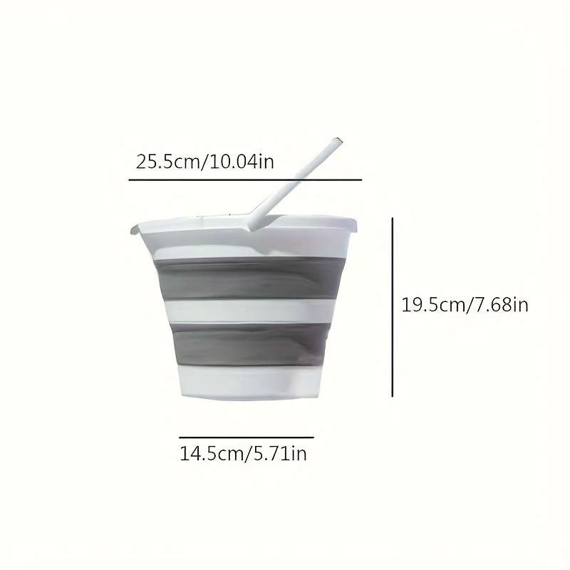 Ice Bucket Color White Gray Capacity5 Liters