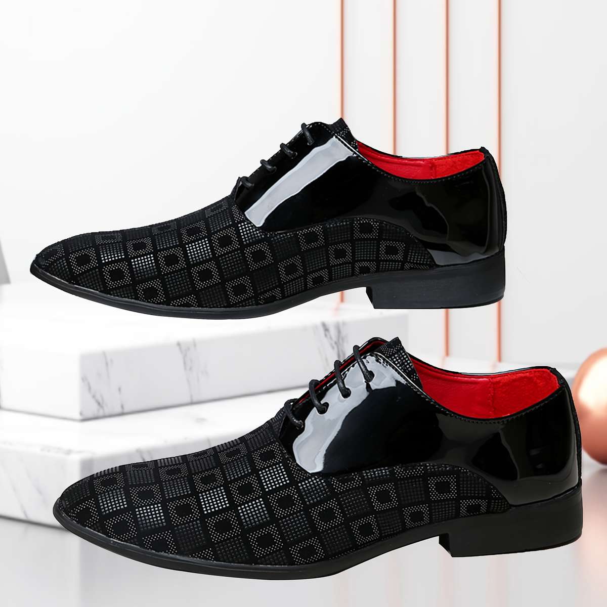 Mens Leather Shoes Color Blue Sizeuk 8