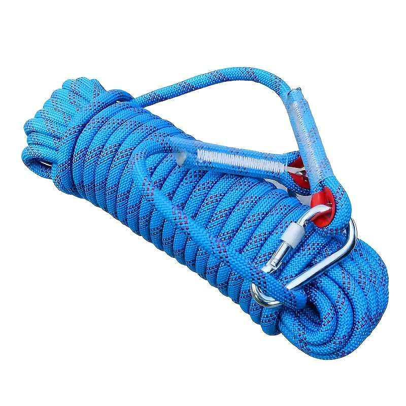 Portable Multi Purpose Rope 10mm 12mm Diameter Nylon Cord Carabiner Clips High