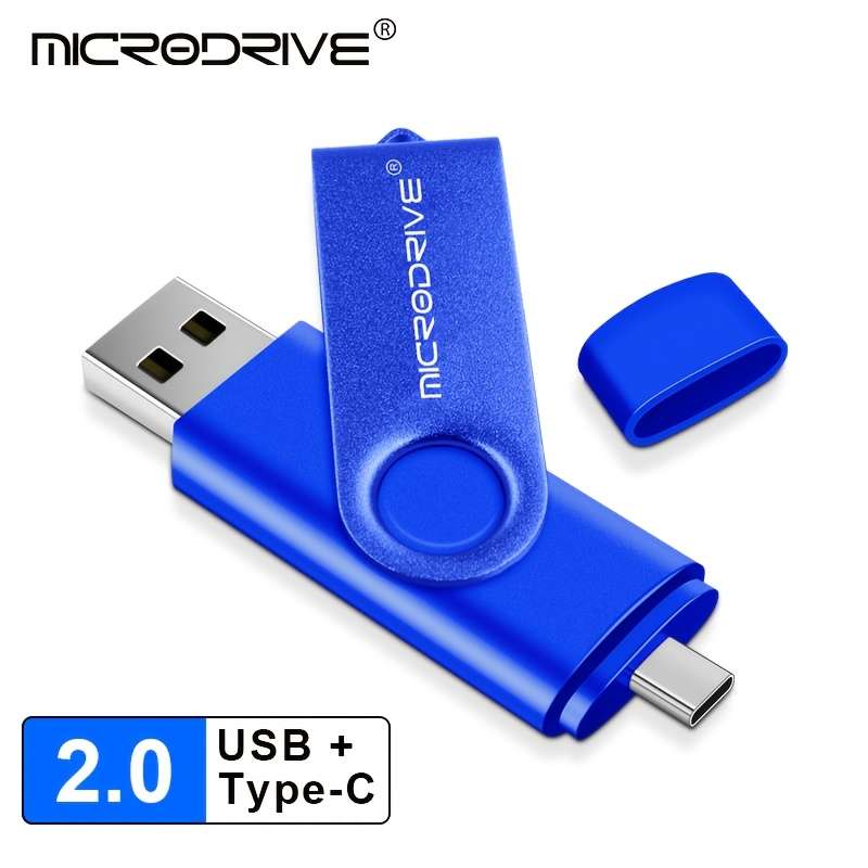 Usb Flash Drive Color Blue Storage 2Gb