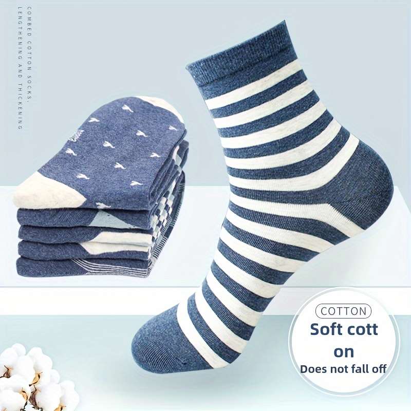 Women S Socks Color Mixed Color 5 Pairs Size Onesize