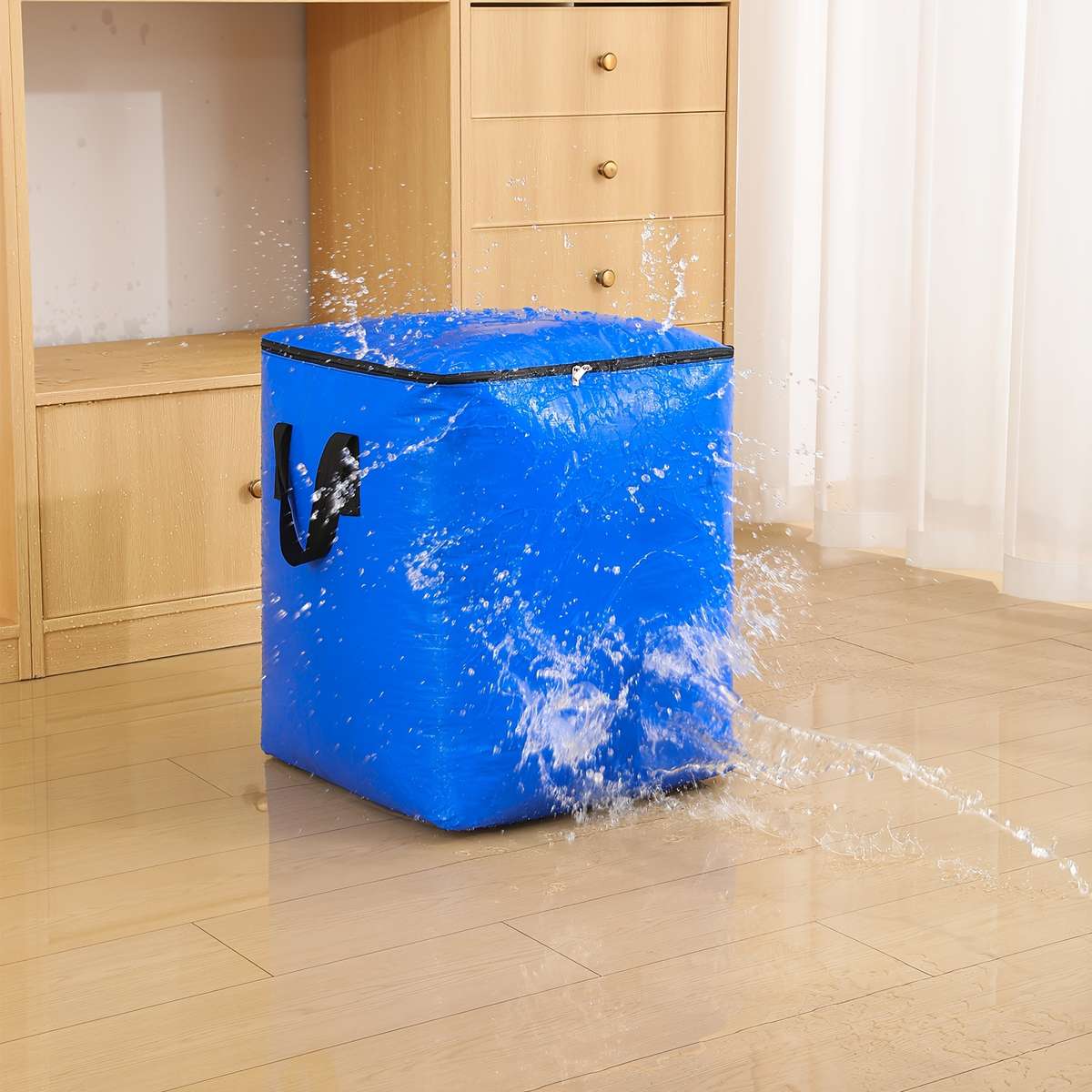 College Style Fabric Storage Bag Size L