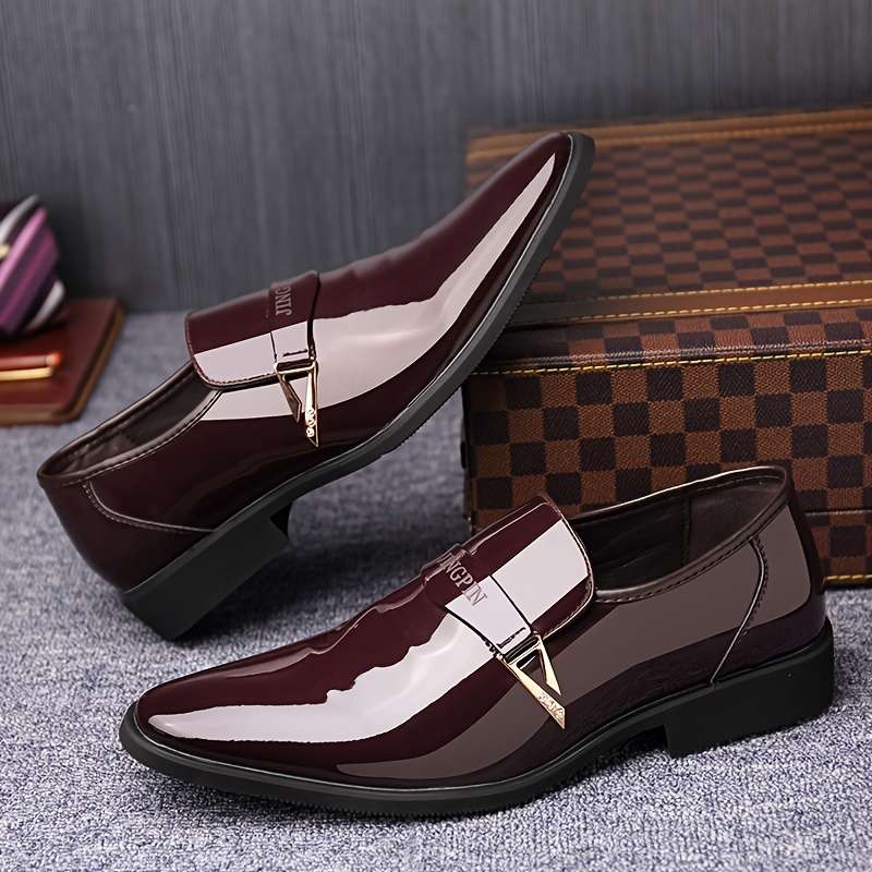 Mens Leather Shoes Color Dark Brown Sizeuk 6.5