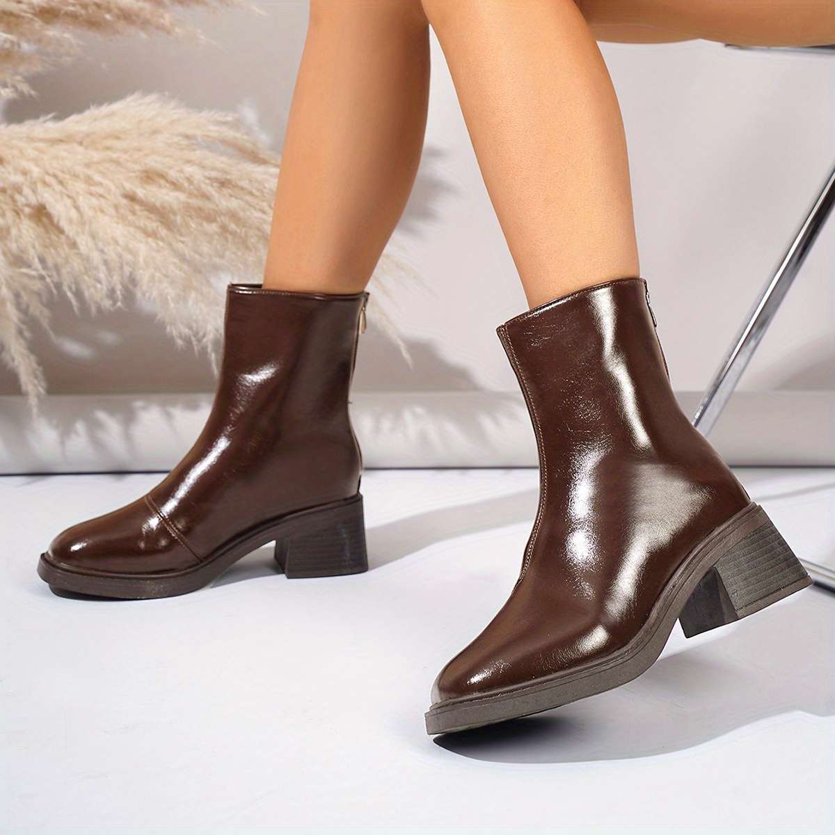 Women S High Heels Color Coffee Brown Sizeuk 6.5