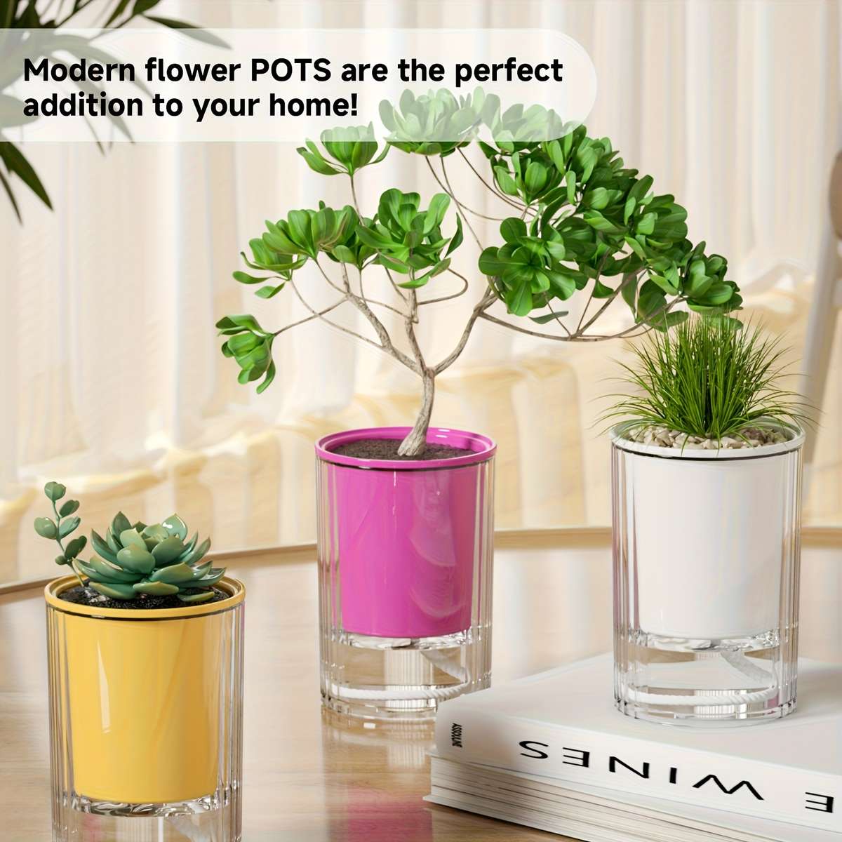 High Grade Boho Style Hydroponic Planter Automatic User Friendly Design Modern