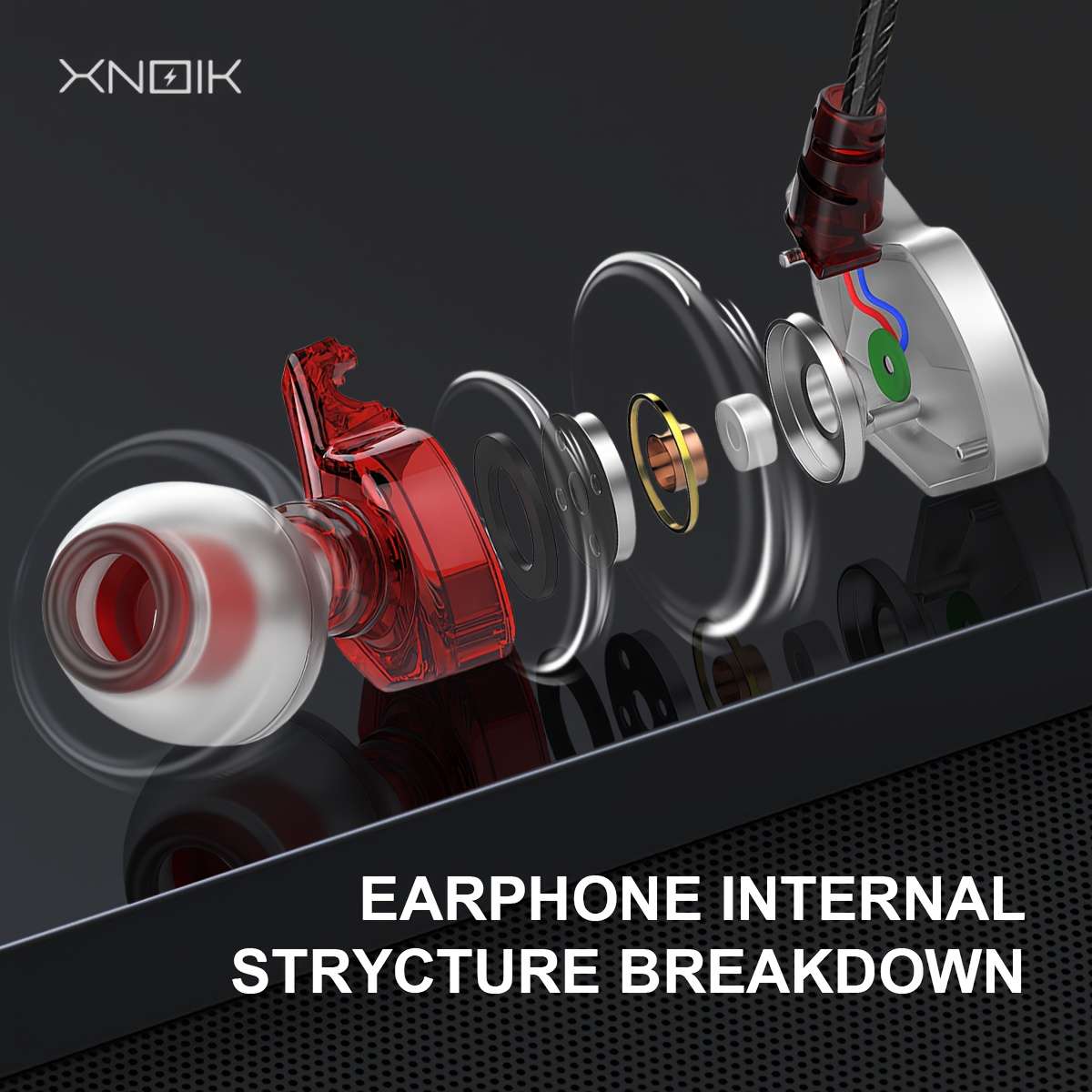 Wired Headphones Grey Items Style A 3.5Mm Earphone