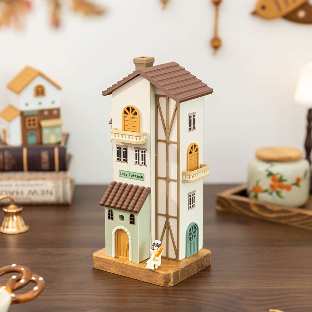 Building Toy Architectural Model Toy Set Items Inn Ornament