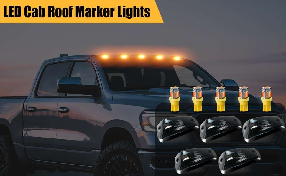 Car Lights Items Transparent Shellwhite Light