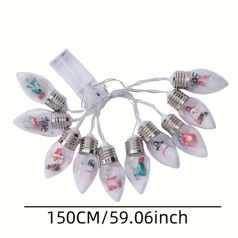 Christmas Lights 2 Meters 10 Lights Style Mashup