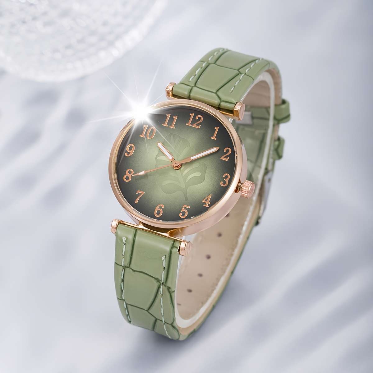7Pcs Women Able Versatile Watches Every Mood Idea Ladies Elegant Exquisite Watch