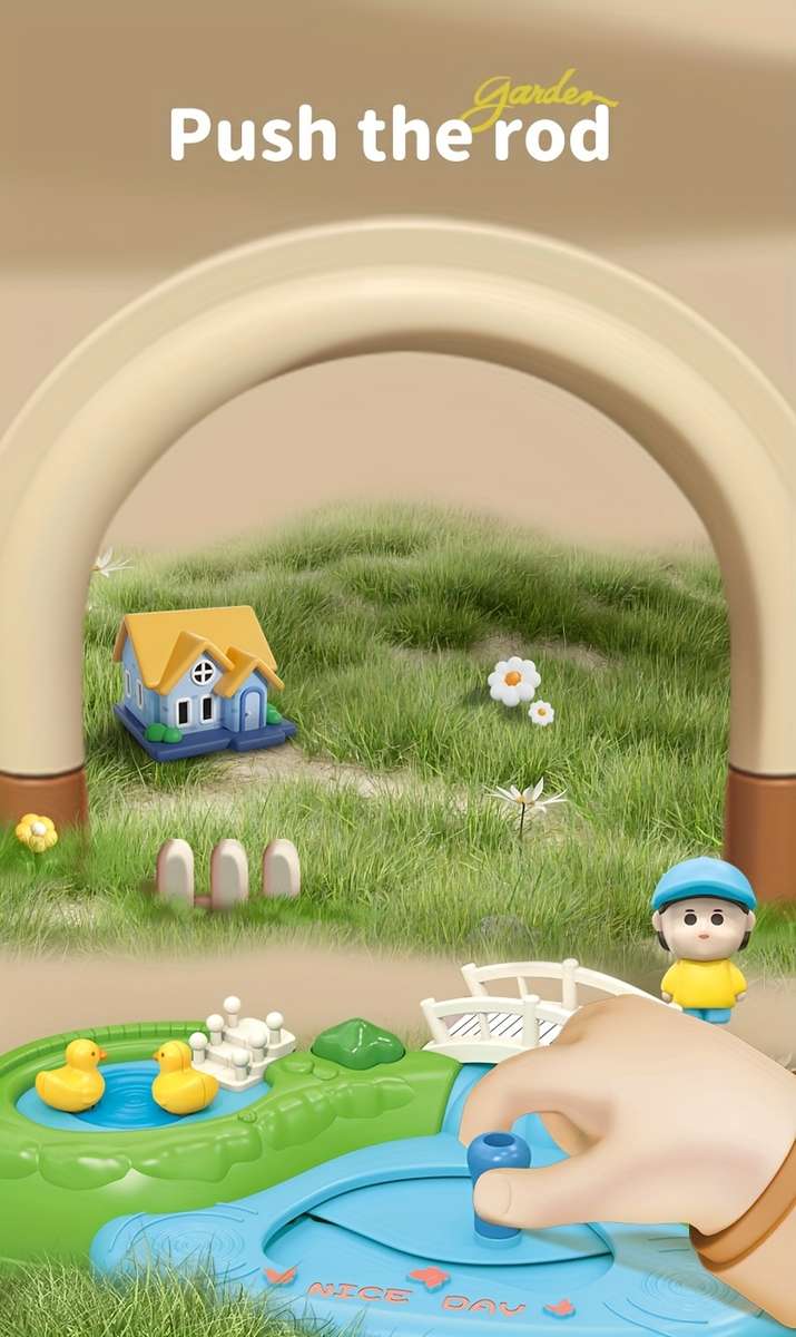 Building Toy Architectural Model Toy Set Color Green